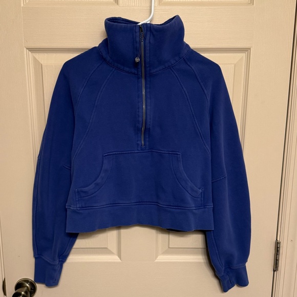 *read description* Lululemon Psychic Funnel Neck Half Zip XS/S - Picture 2 of 9